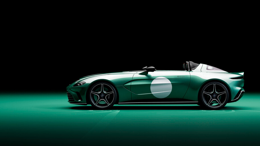 El Aston Martin V12 Speedster rinde tributo al DBR1 que ganó en Le Mans