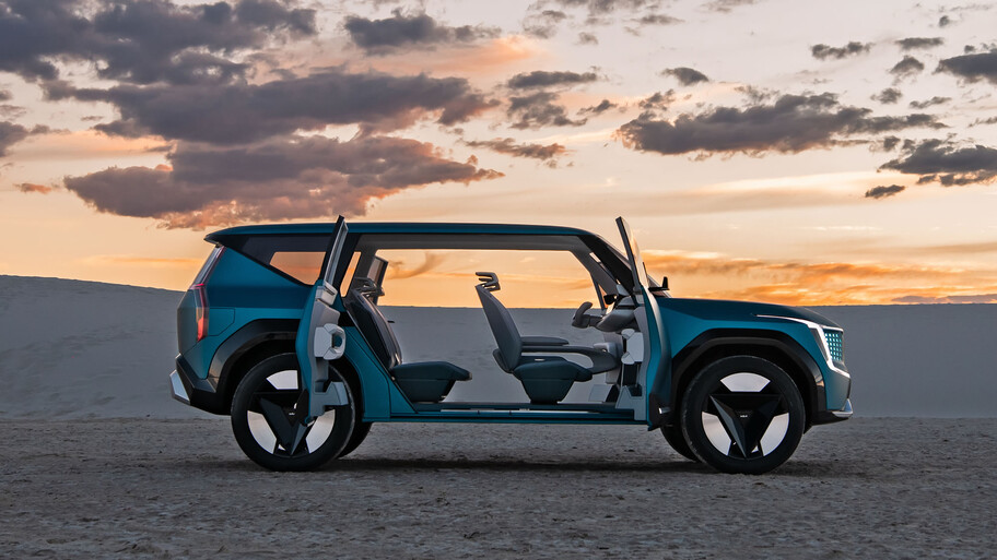 KIA Concept EV9, un SUV eléctrico de 3 filas de asientos