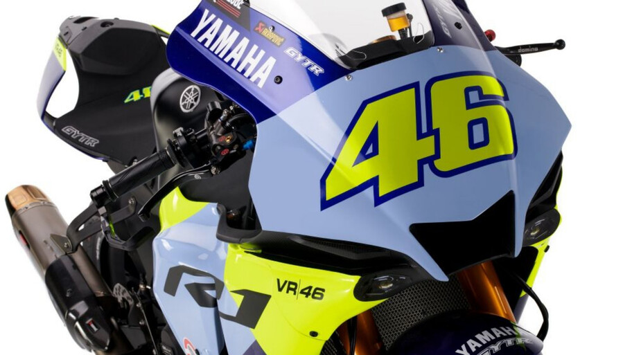 Yamaha R1VR46, el último homenaje al legendario Valentino Rossi