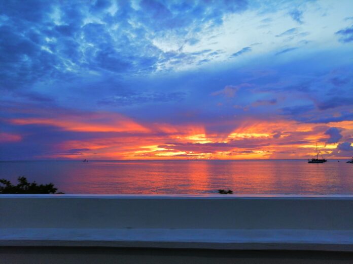 atardecer cozumel-viajando