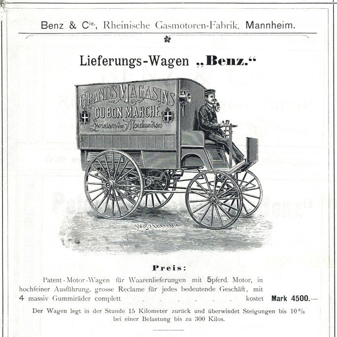 La historia del primer vehículo de reparto de Mercedes-Benz