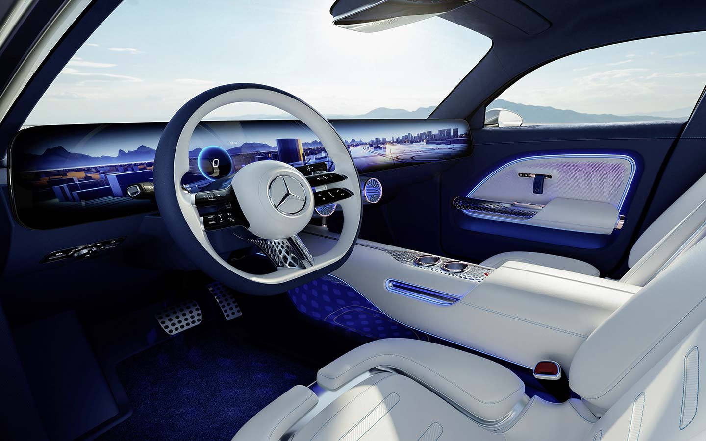 Interior Mercedes-Benz Vision EQXX