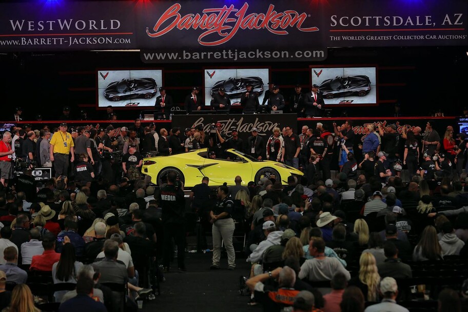 Corvette Z06 2023 70th Anniversary Edition número uno es vendido en más de 70 millones de pesos