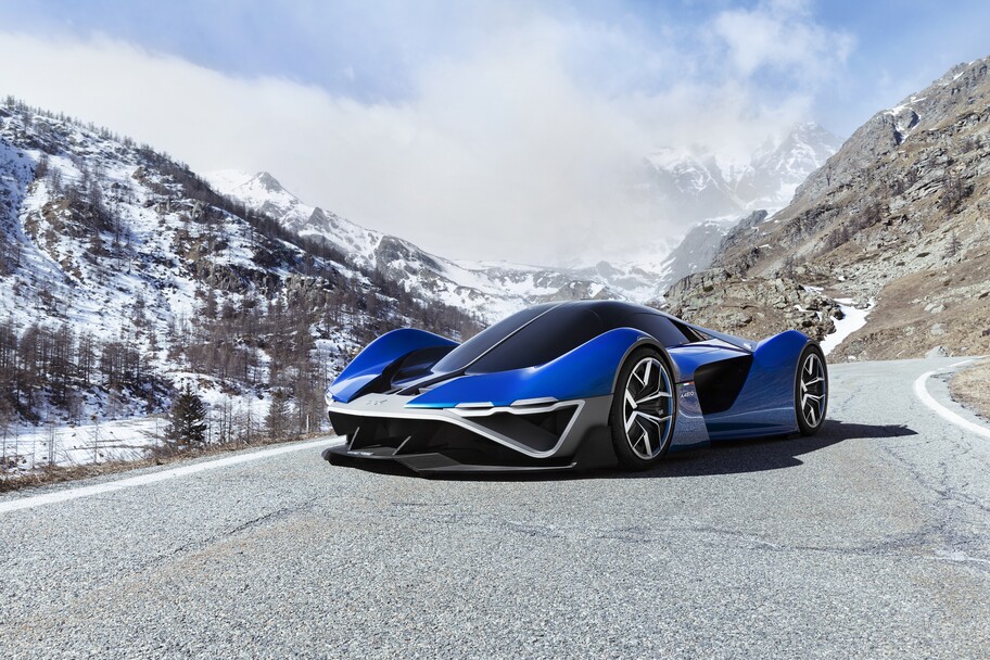 Alpine A4810 Project by IED es un super auto del futuro creado por jóvenes diseñadores