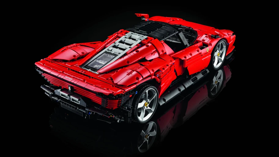 El Ferrari Daytona SP3 ahora es un kit de Lego de casi 4 mil piezas